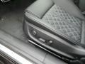 2014 Audi S7 Black Valcona w/Diamond Contrast Stitching Interior Front Seat Photo
