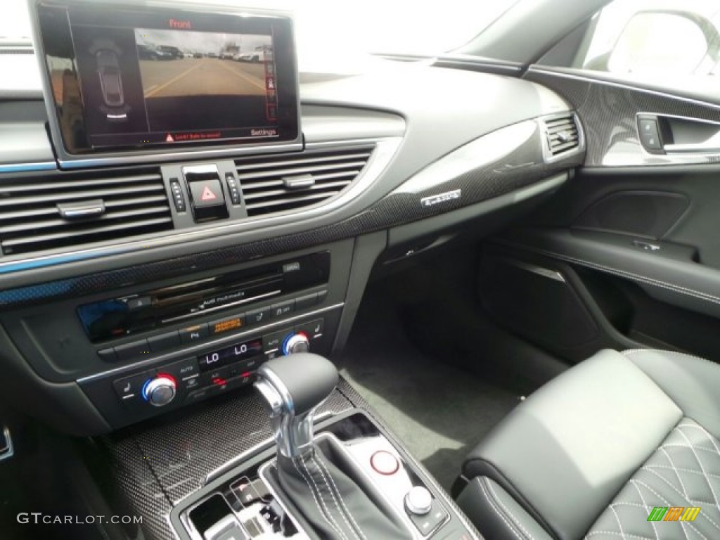 2014 S7 Prestige 4.0 TFSI quattro - Phantom Black Pearl / Black Valcona w/Diamond Contrast Stitching photo #15