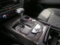 2014 Audi S7 Black Valcona w/Diamond Contrast Stitching Interior Transmission Photo