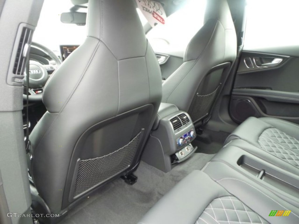 2014 S7 Prestige 4.0 TFSI quattro - Phantom Black Pearl / Black Valcona w/Diamond Contrast Stitching photo #26