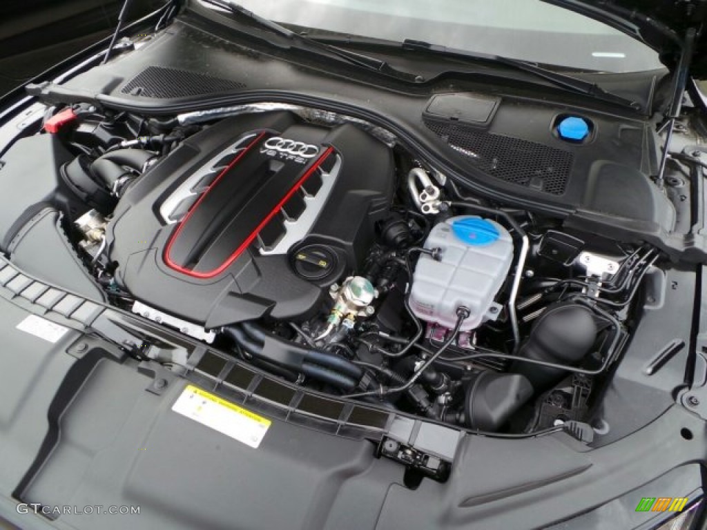 2014 Audi S7 Prestige 4.0 TFSI quattro 4.0 Liter Turbocharged FSI DOHC 32-Valve VVT V8 Engine Photo #92236892
