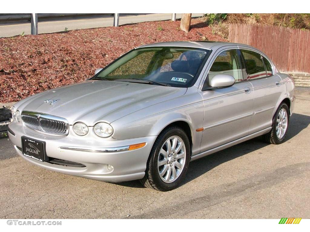 Platinum Silver Metallic Jaguar X-Type