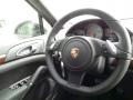 Black 2014 Porsche Cayenne S Hybrid Steering Wheel