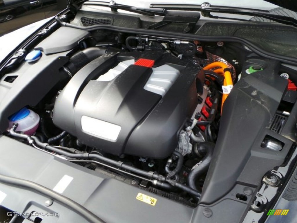 2014 Porsche Cayenne S Hybrid 3.0 Liter DFI Supercharged DOHC 24-Valve VVT V6 Gasoline/Electric Parallel Full Hybrid Engine Photo #92237690