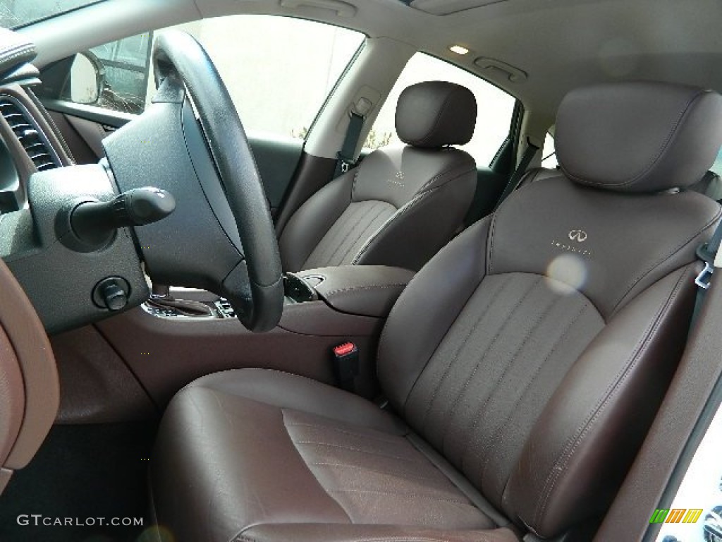 2013 Infiniti EX 37 Journey AWD Front Seat Photo #92239535