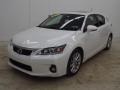 2012 Starfire White Pearl Lexus CT 200h Hybrid Premium  photo #8