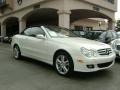 2007 Arctic White Mercedes-Benz CLK 350 Cabriolet  photo #1