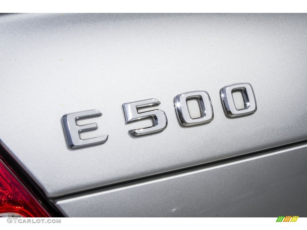 2004 E 500 Sedan - Brilliant Silver Metallic / Ash photo #7