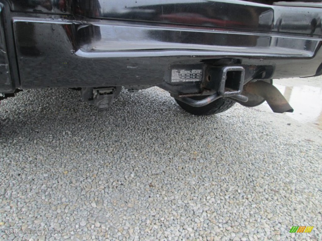 2002 TrailBlazer LTZ - Onyx Black / Medium Oak photo #9