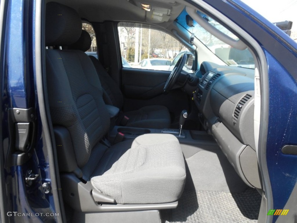 2008 Frontier LE King Cab 4x4 - Majestic Blue / Graphite photo #11