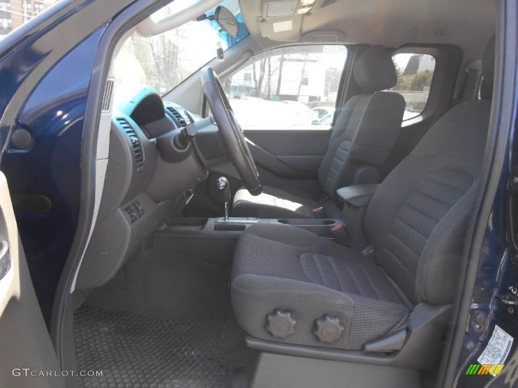 2008 Frontier LE King Cab 4x4 - Majestic Blue / Graphite photo #14