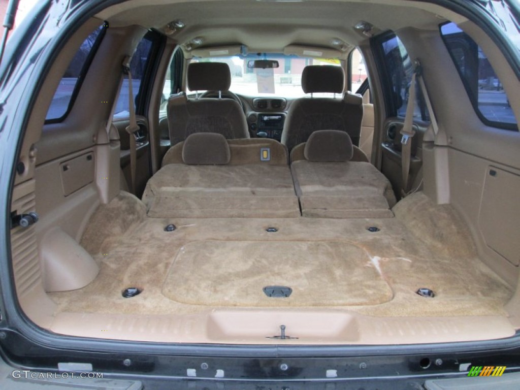 2002 TrailBlazer LTZ - Onyx Black / Medium Oak photo #22