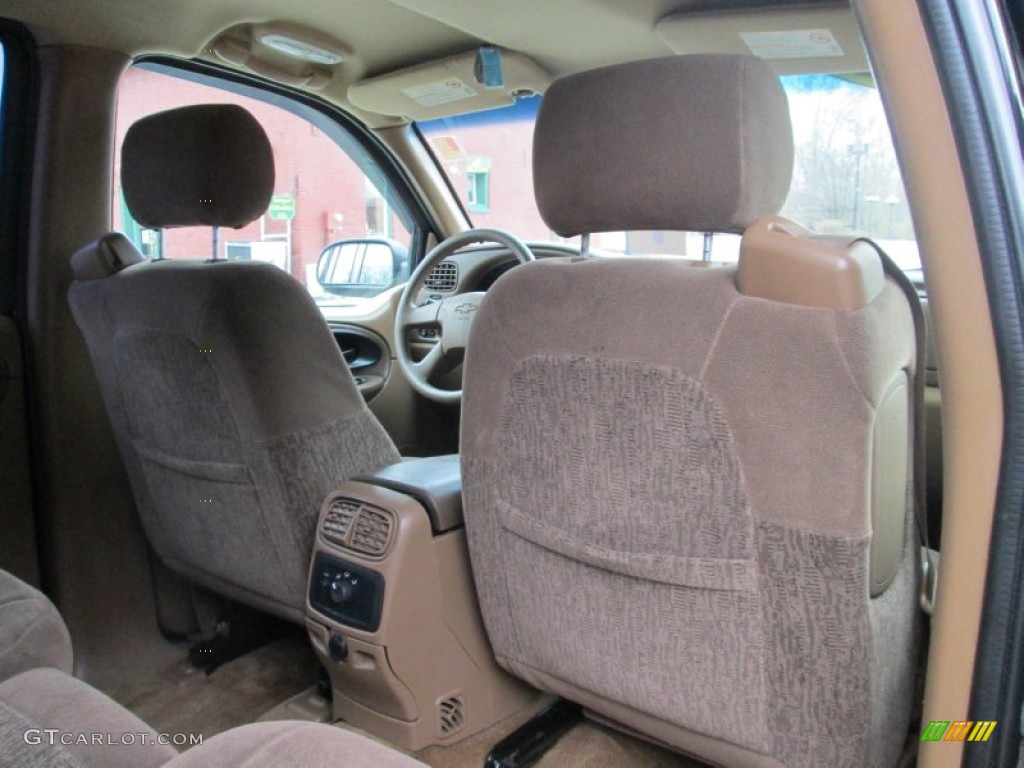 2002 TrailBlazer LTZ - Onyx Black / Medium Oak photo #27