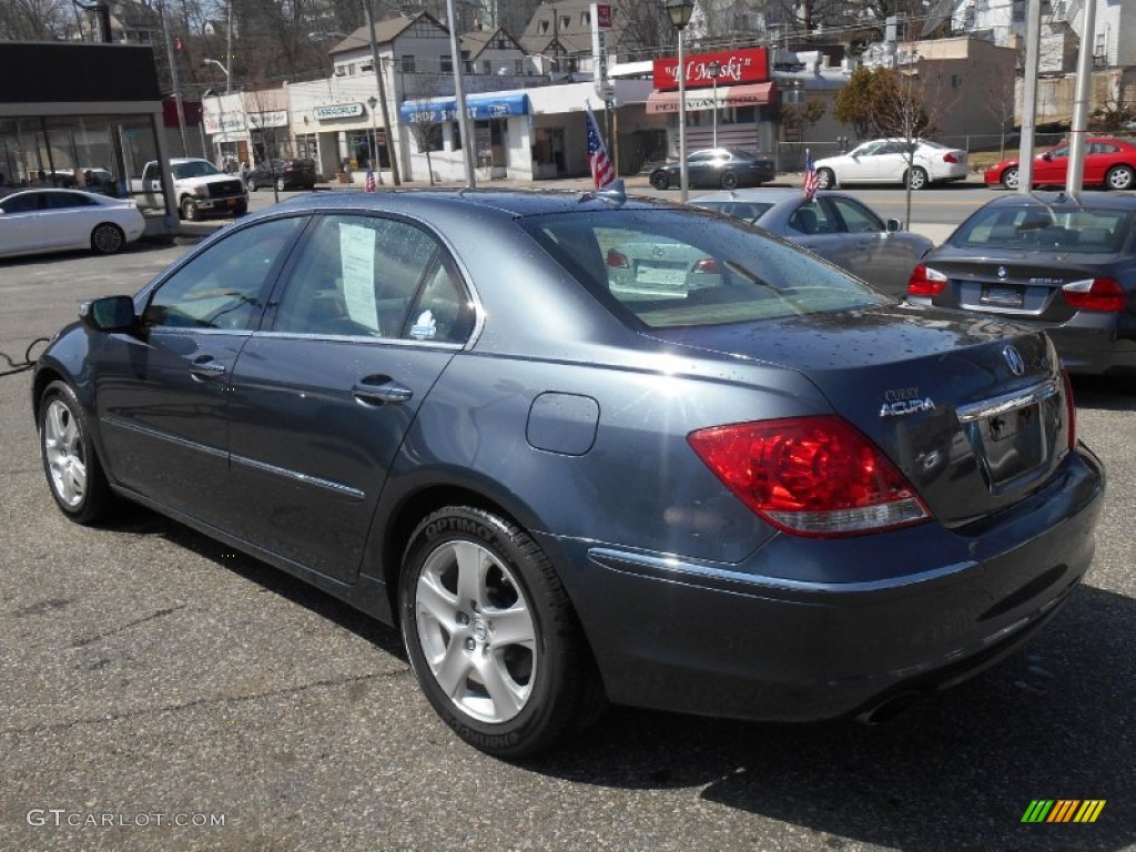 2005 RL 3.5 AWD Sedan - Lakeshore Silver Metallic / Parchment photo #6