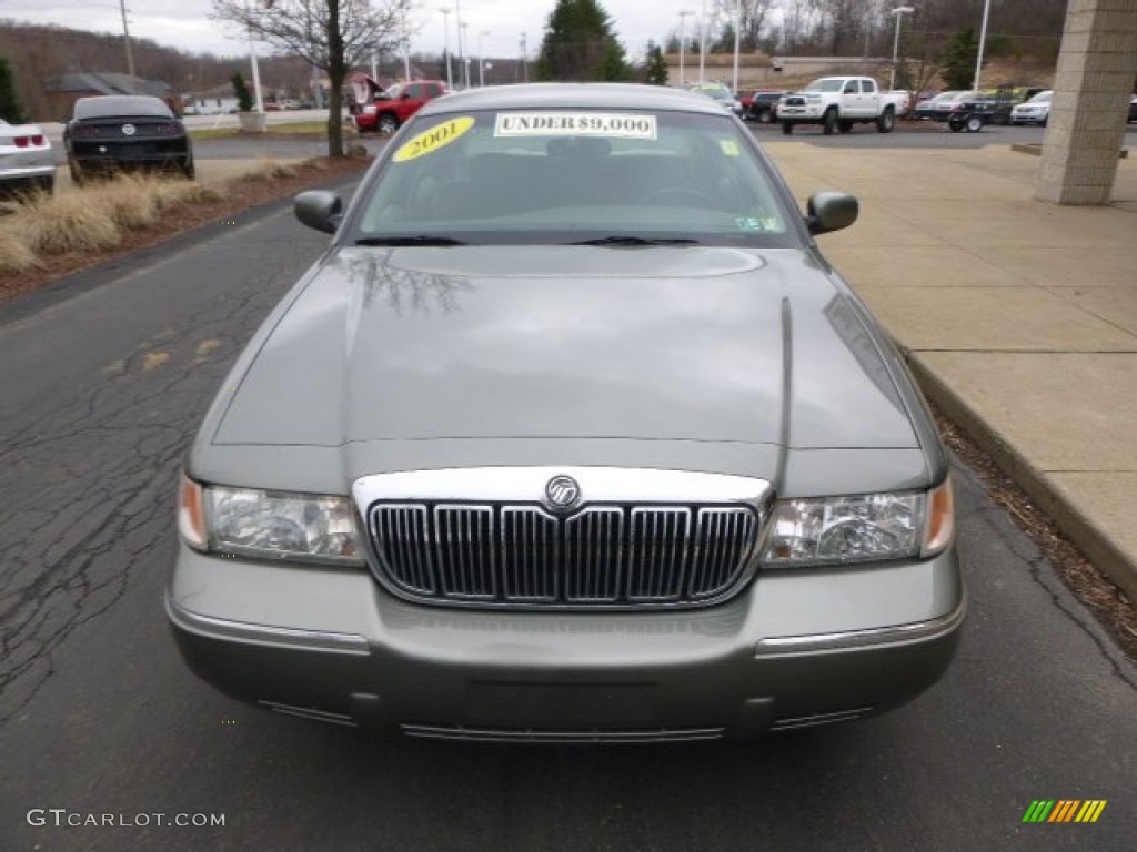 2001 Grand Marquis LS - Spruce Green Metallic / Medium Parchment photo #3
