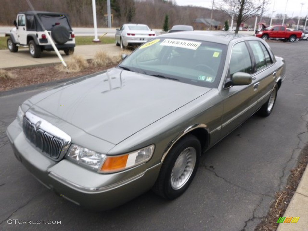 2001 Grand Marquis LS - Spruce Green Metallic / Medium Parchment photo #4