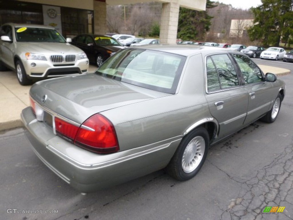 2001 Grand Marquis LS - Spruce Green Metallic / Medium Parchment photo #8