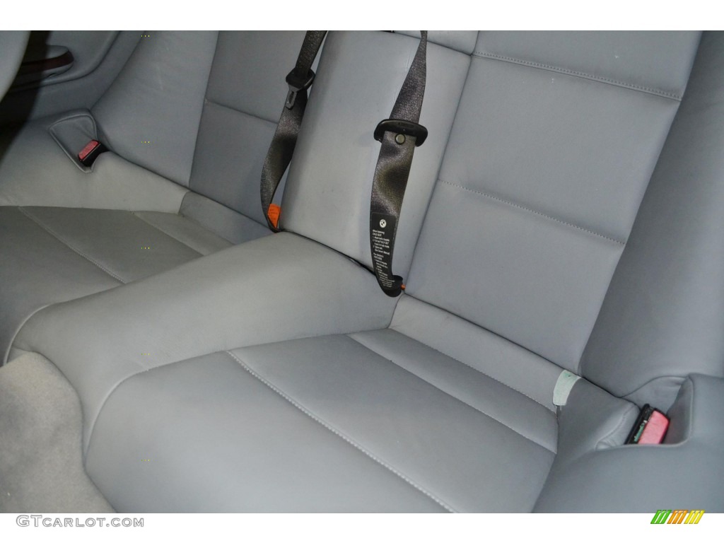 2001 3 Series 325i Convertible - Titanium Silver Metallic / Grey photo #16