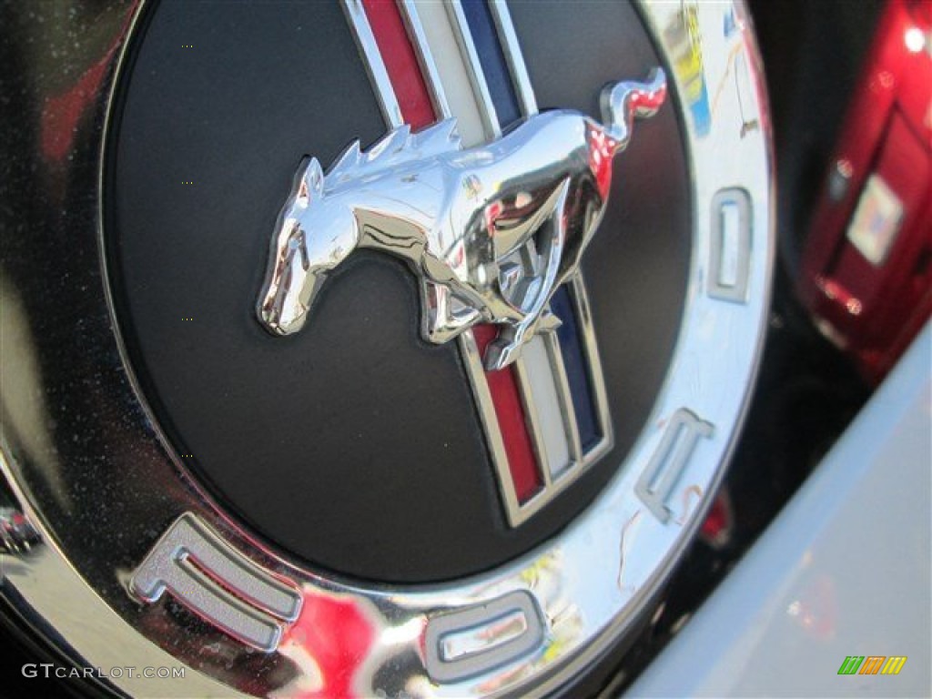 2013 Mustang V6 Premium Coupe - Ingot Silver Metallic / Stone photo #6