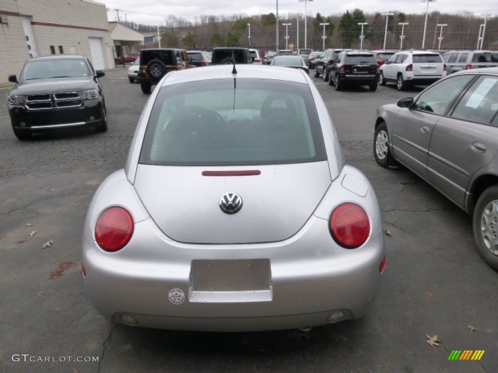 2001 New Beetle GLS Coupe - Silver Arrow Metallic / Light Grey photo #6