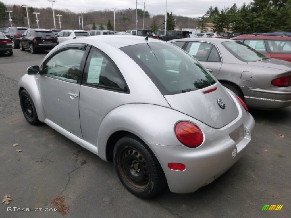 2001 New Beetle GLS Coupe - Silver Arrow Metallic / Light Grey photo #7