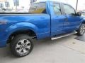 2014 Blue Flame Ford F150 STX SuperCab  photo #4