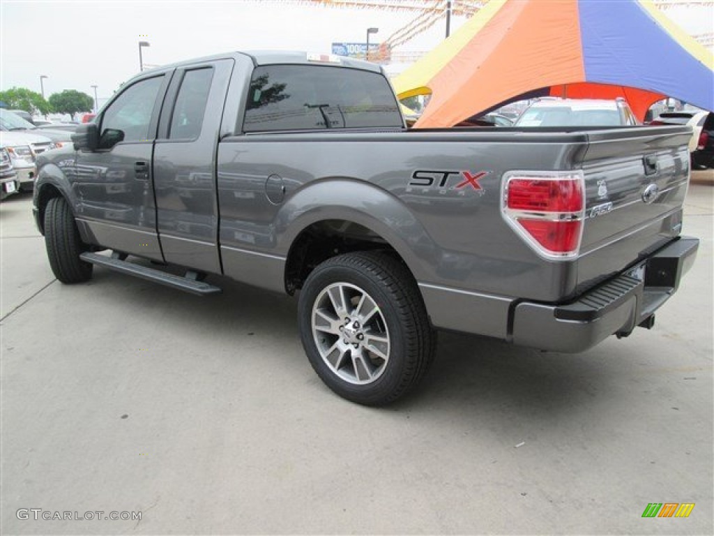 2014 F150 STX SuperCab - Sterling Grey / Black photo #2