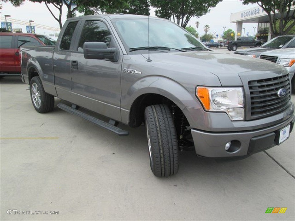 2014 F150 STX SuperCab - Sterling Grey / Black photo #5