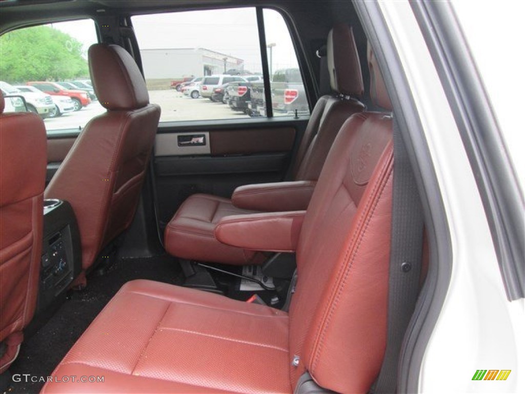 2014 Ford Expedition EL King Ranch Rear Seat Photo #92246480