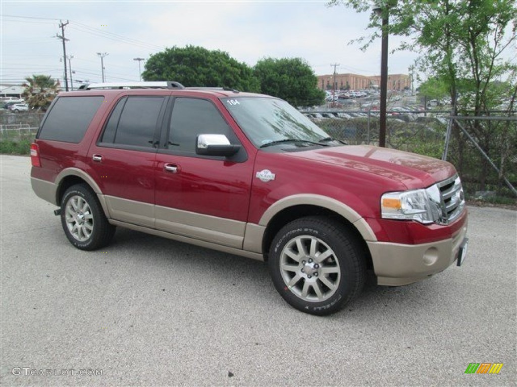 Ruby Red 2014 Ford Expedition King Ranch Exterior Photo #92246660