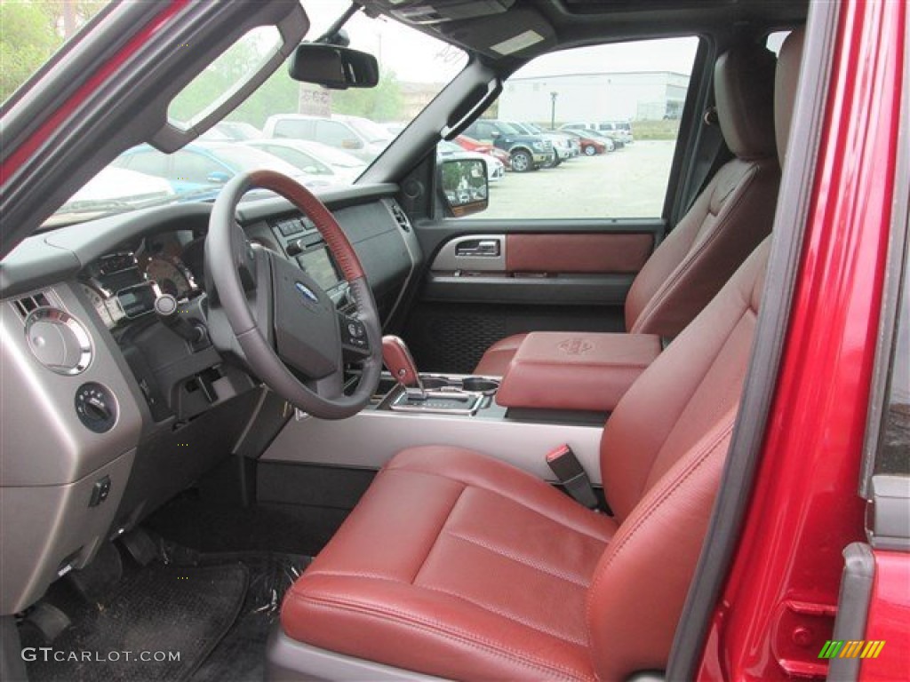 2014 Expedition King Ranch - Ruby Red / King Ranch Red (Chaparral) photo #6