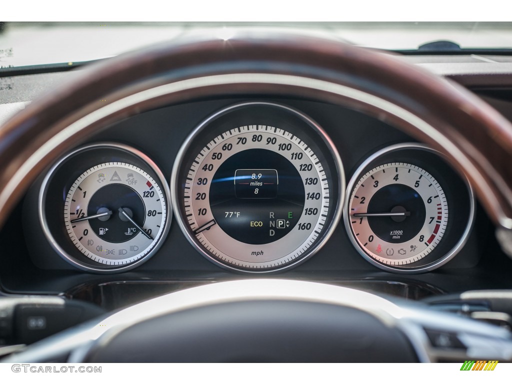 2014 E 350 Sport Sedan - Diamond White Metallic / Silk Beige/Espresso Brown photo #6