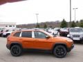 2014 Mango Tango Pearl Coat Jeep Cherokee Trailhawk 4x4  photo #5