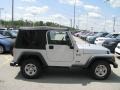 2004 Bright Silver Metallic Jeep Wrangler X 4x4  photo #6