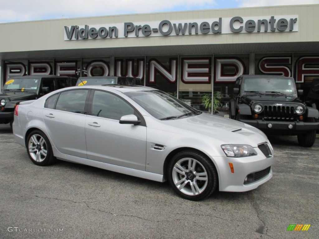 2009 G8 Sedan - Maverick Silver Metallic / Onyx photo #2