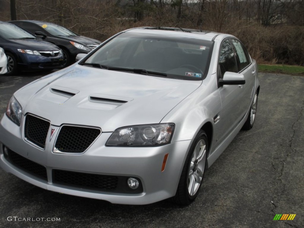 2009 G8 Sedan - Maverick Silver Metallic / Onyx photo #4