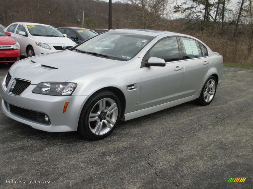 2009 G8 Sedan - Maverick Silver Metallic / Onyx photo #5