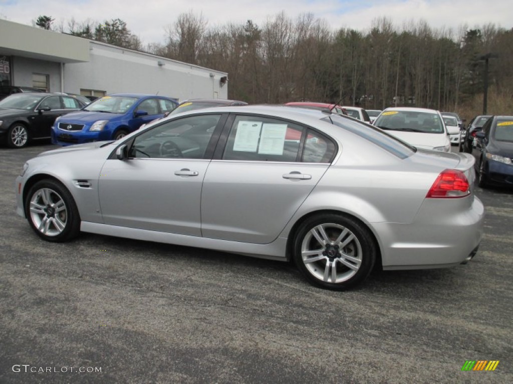 2009 G8 Sedan - Maverick Silver Metallic / Onyx photo #7