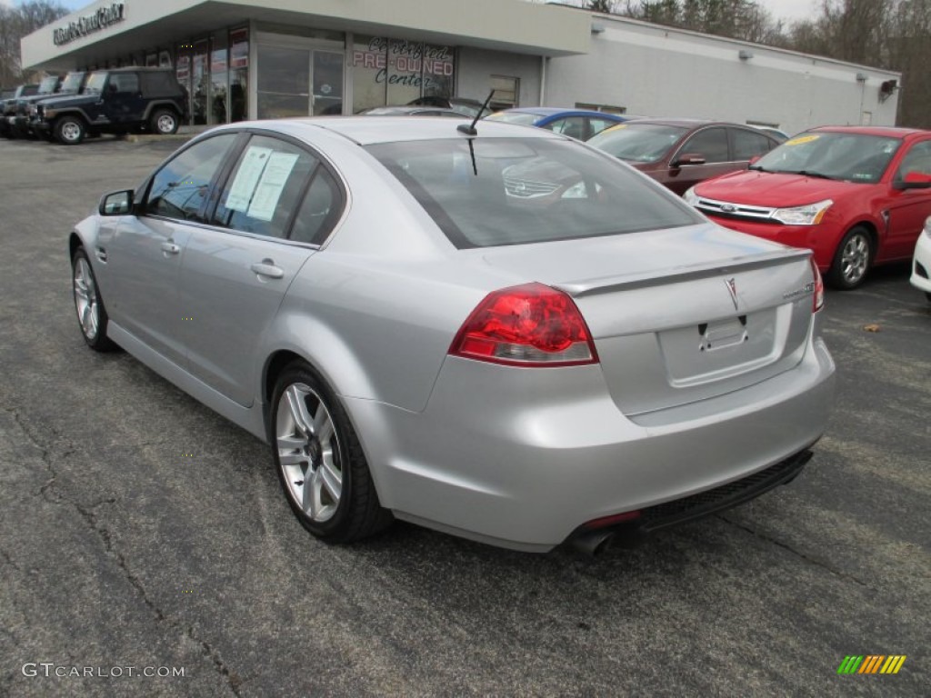 2009 G8 Sedan - Maverick Silver Metallic / Onyx photo #8