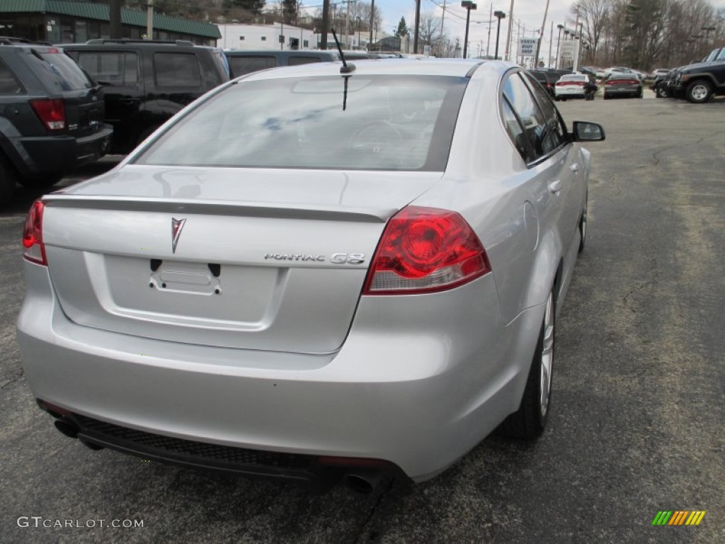 2009 G8 Sedan - Maverick Silver Metallic / Onyx photo #10
