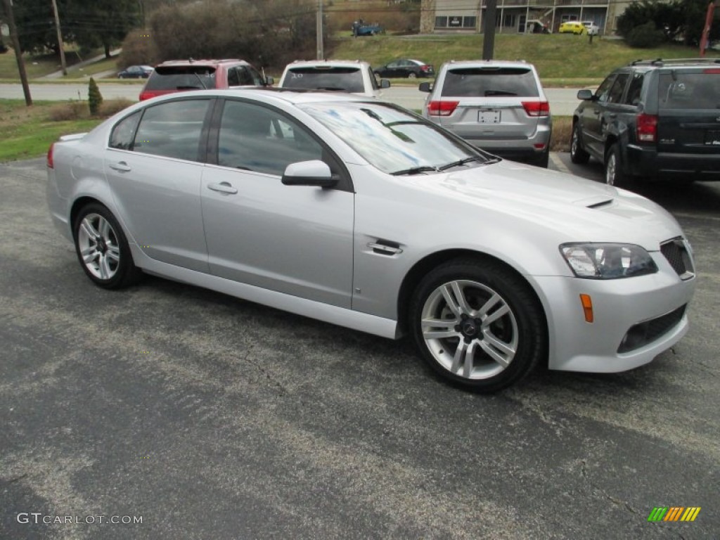 2009 G8 Sedan - Maverick Silver Metallic / Onyx photo #13
