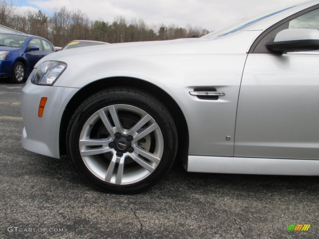 2009 G8 Sedan - Maverick Silver Metallic / Onyx photo #26