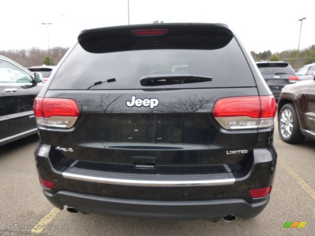 2014 Grand Cherokee Limited 4x4 - Black Forest Green Pearl / New Zealand Black/Light Frost photo #7