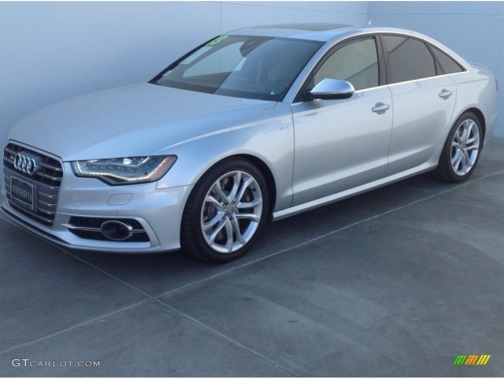 2013 S6 4.0 TFSI quattro Sedan - Ice Silver Metallic / Lunar Silver photo #8