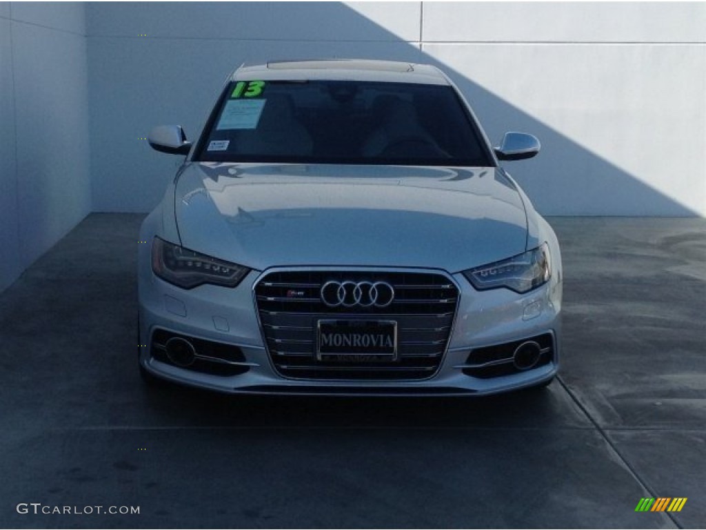 2013 S6 4.0 TFSI quattro Sedan - Ice Silver Metallic / Lunar Silver photo #9