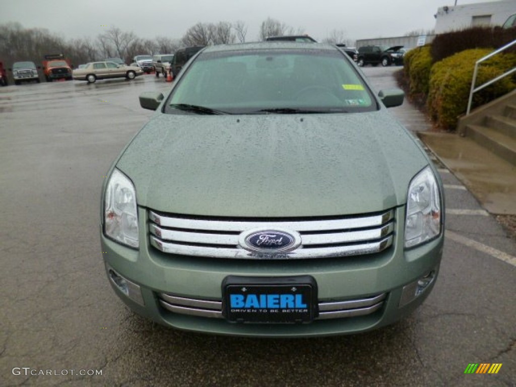 2008 Fusion SEL - Moss Green Metallic / Camel photo #3