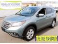 2012 Opal Sage Metallic Honda CR-V EX-L 4WD  photo #1