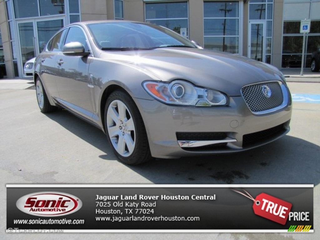 2010 XF Sport Sedan - Vapour Grey Metallic / Dove photo #1