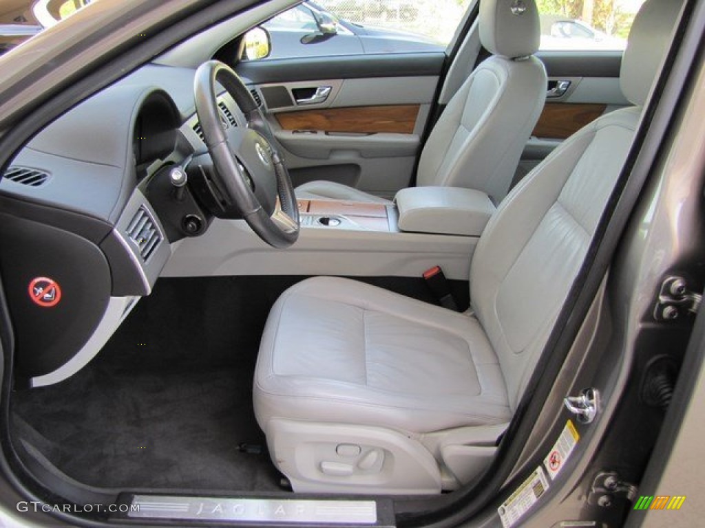 2010 XF Sport Sedan - Vapour Grey Metallic / Dove photo #2