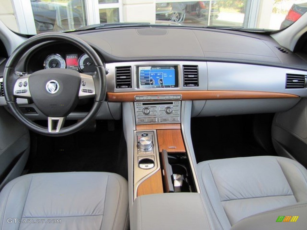 2010 XF Sport Sedan - Vapour Grey Metallic / Dove photo #3
